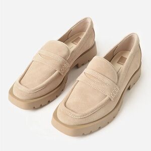 Dolce Vita Sz11 Elias Loafer in Dune Suede - worn twice